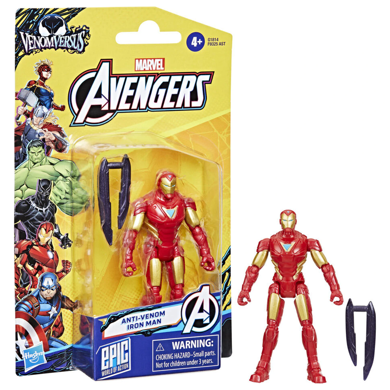 Marvel Avengers figurka Anti-Venom Iron Man 10cm zdjęcie produktu