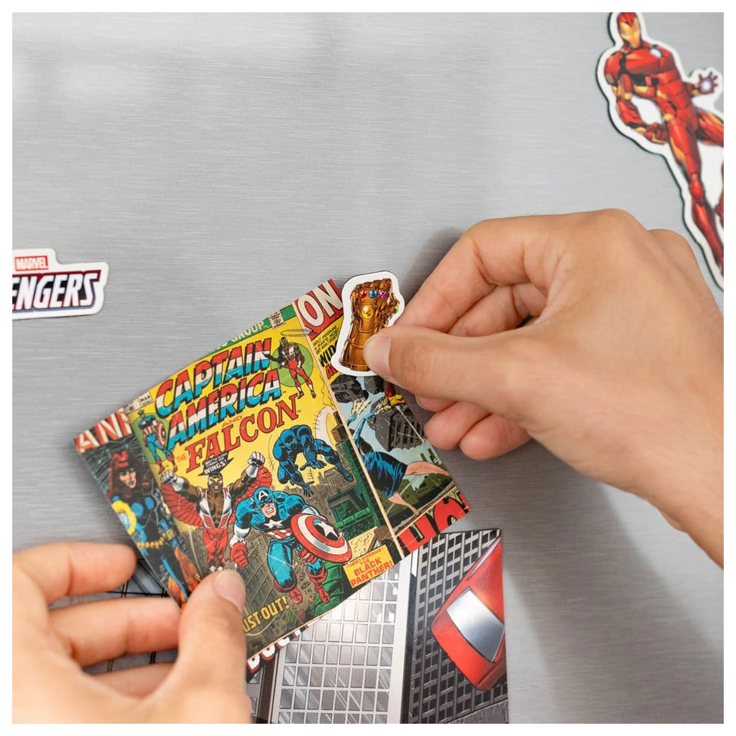 Marvel Wycinany zestaw magnesów Avengers zdjęcie produktu