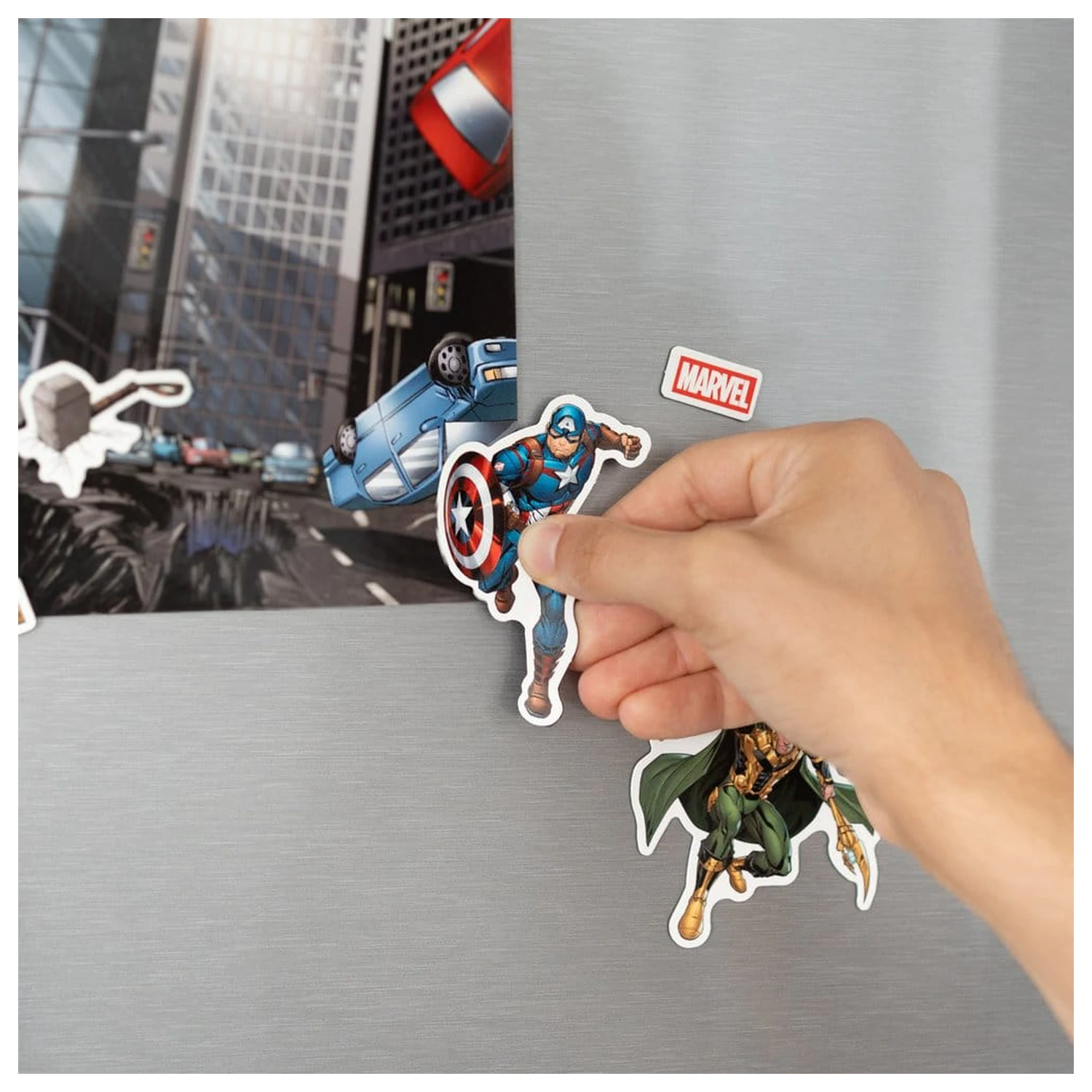 Marvel Wycinany zestaw magnesów Avengers zdjęcie produktu