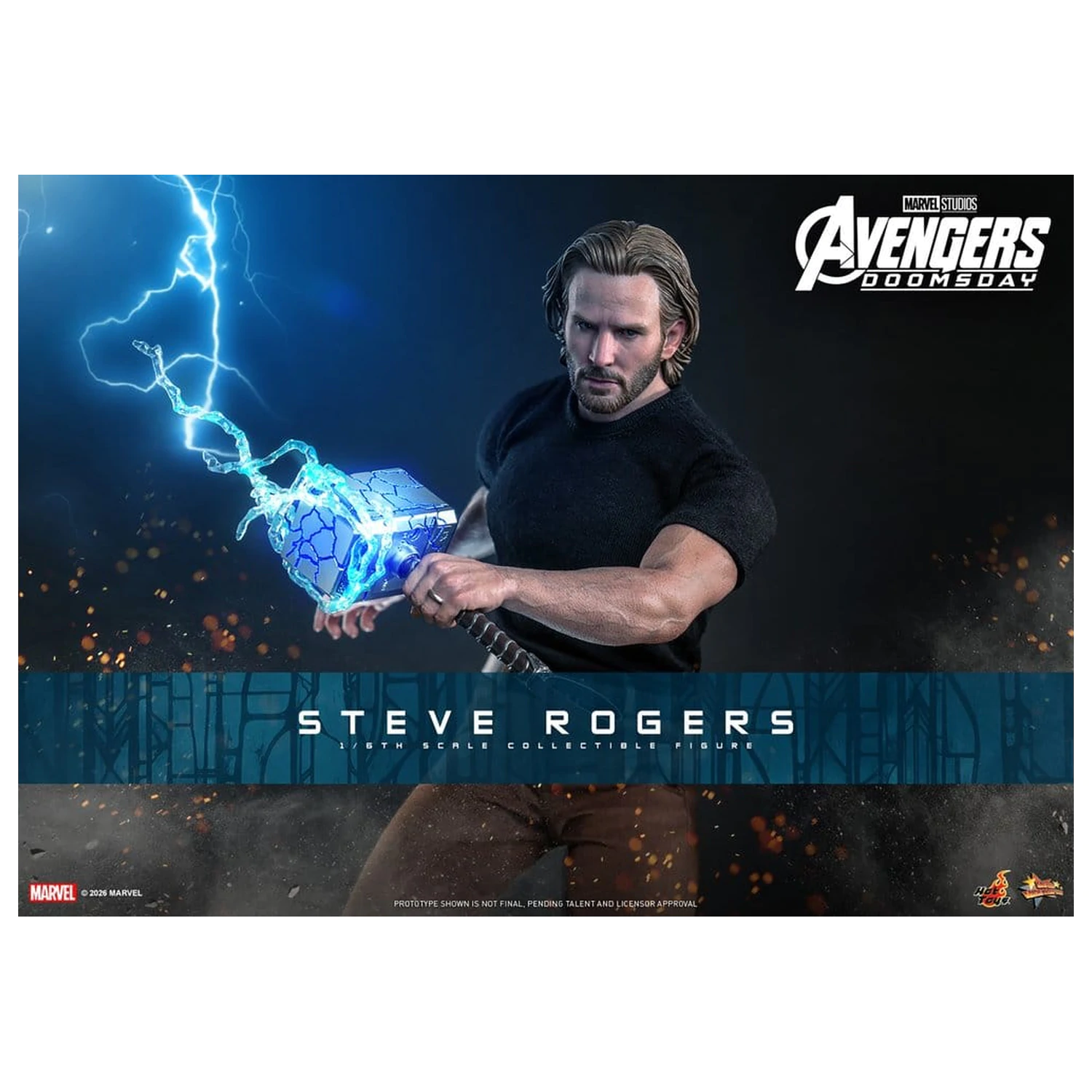 Marvel Avengers: Doomsday Movie Masterpiece Figurka Akcji 1/6 Steve Rogers 31 cm zdjęcie produktu