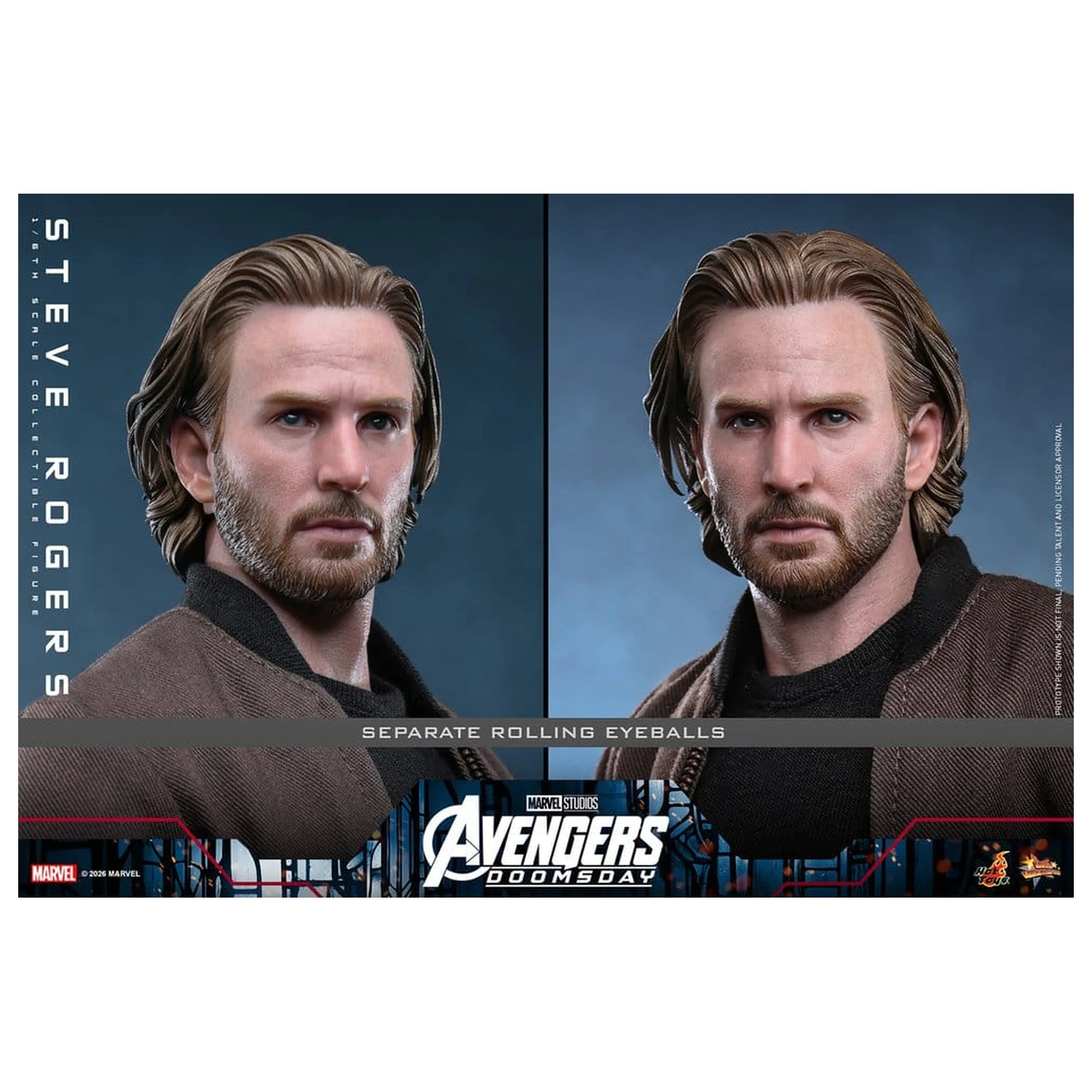 Marvel Avengers: Doomsday Movie Masterpiece Figurka Akcji 1/6 Steve Rogers 31 cm zdjęcie produktu
