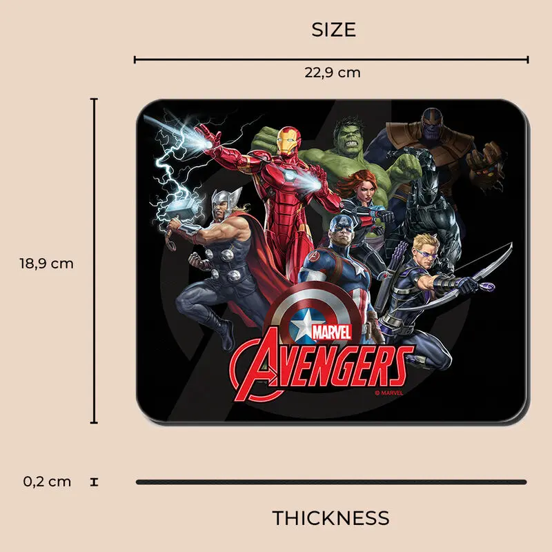 Marvel Avengers podkładka pod mysz zdjęcie produktu