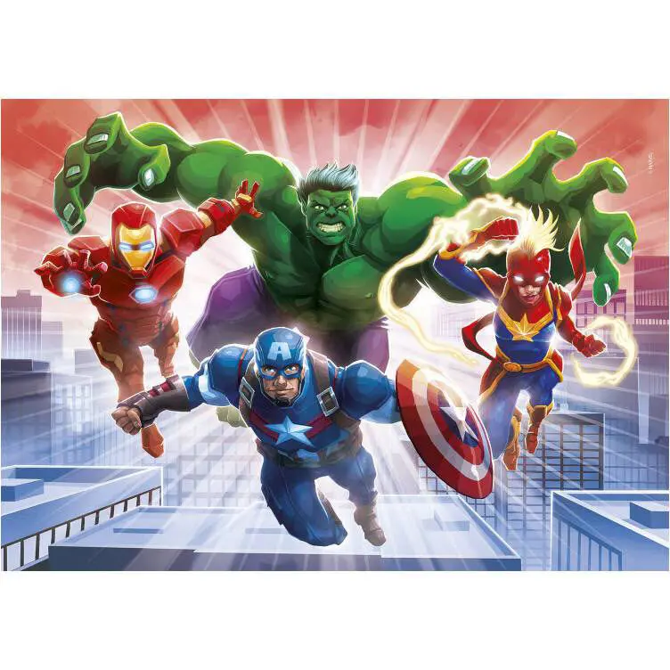 Marvel Avengers Świecące puzzle 104 elementy zdjęcie produktu