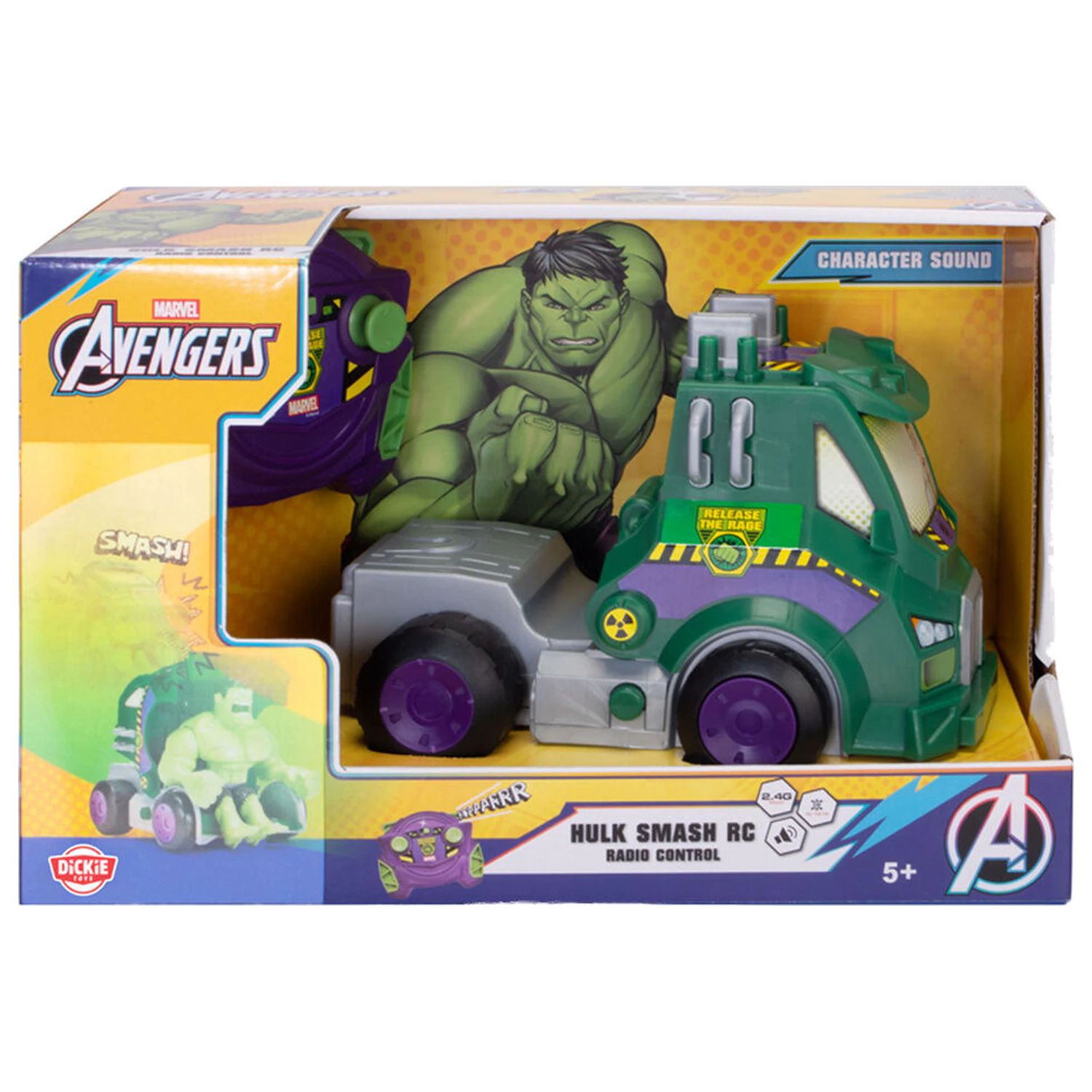 Marvel Avengers Hulk Smash zdalnie sterowany pojazd zdjęcie produktu