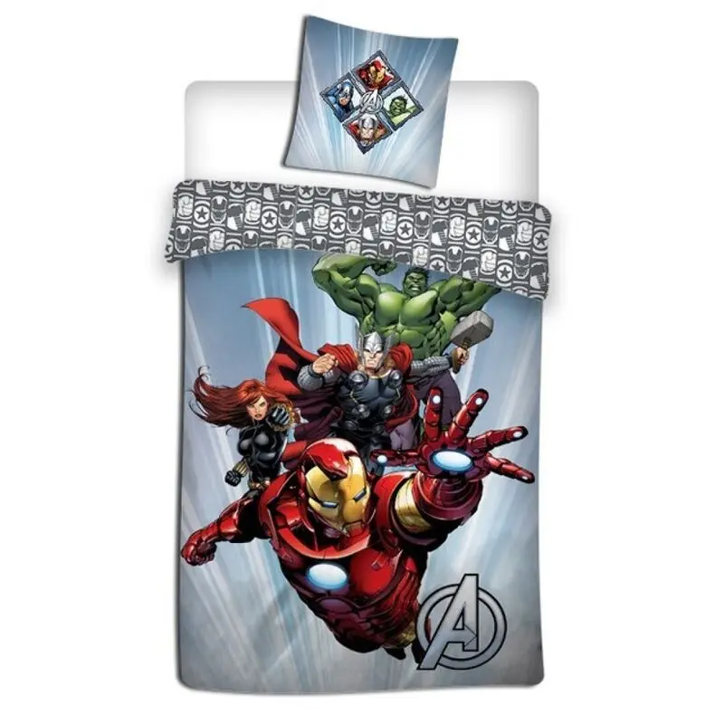 Marvel Avengers poszewka na kołdrę z mikrofibry 90cm zdjęcie produktu