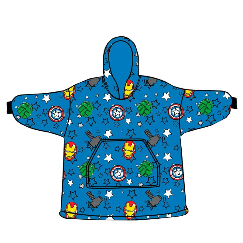 Marvel Avengers oversize bluza-płaszcz adult koralowy zdjęcie produktu