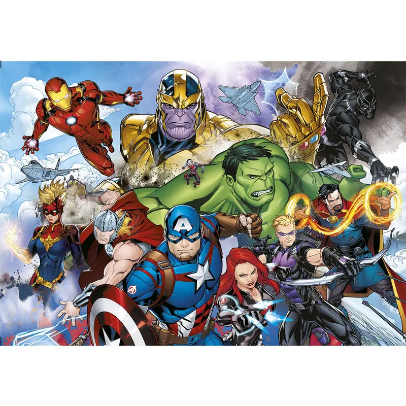 Puzzle Marvel Avengers 104 elementy zdjęcie produktu