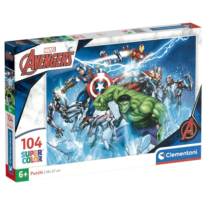 Puzzle Marvel Avengers 104 elementy zdjęcie produktu