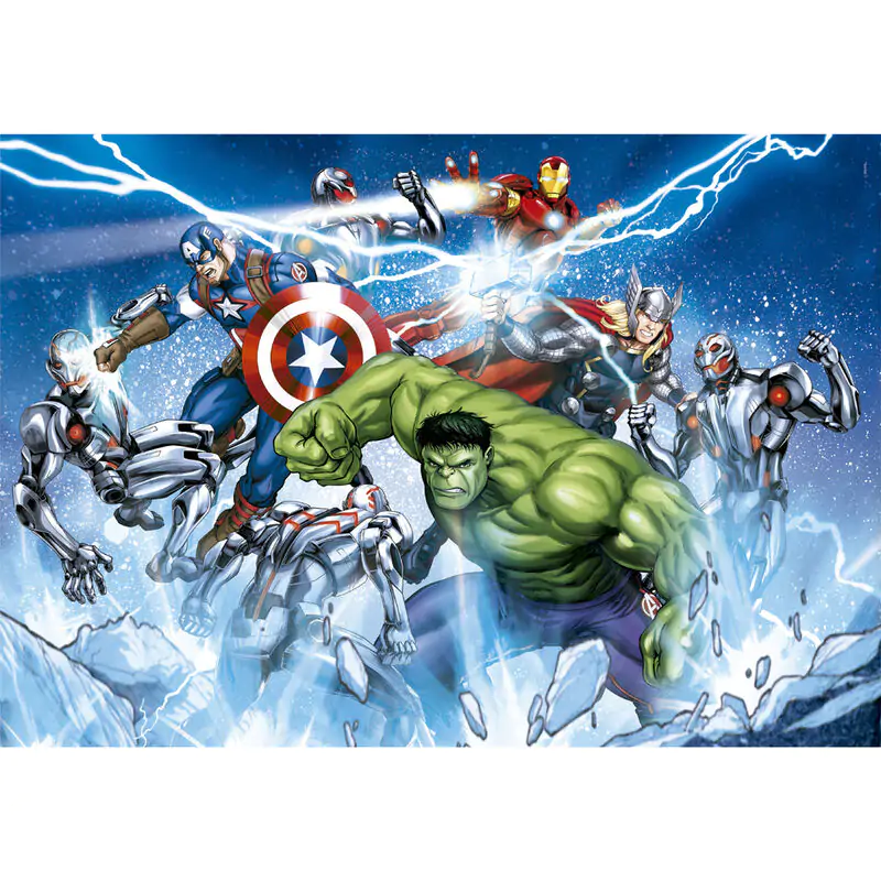 Puzzle Marvel Avengers 104 elementy zdjęcie produktu