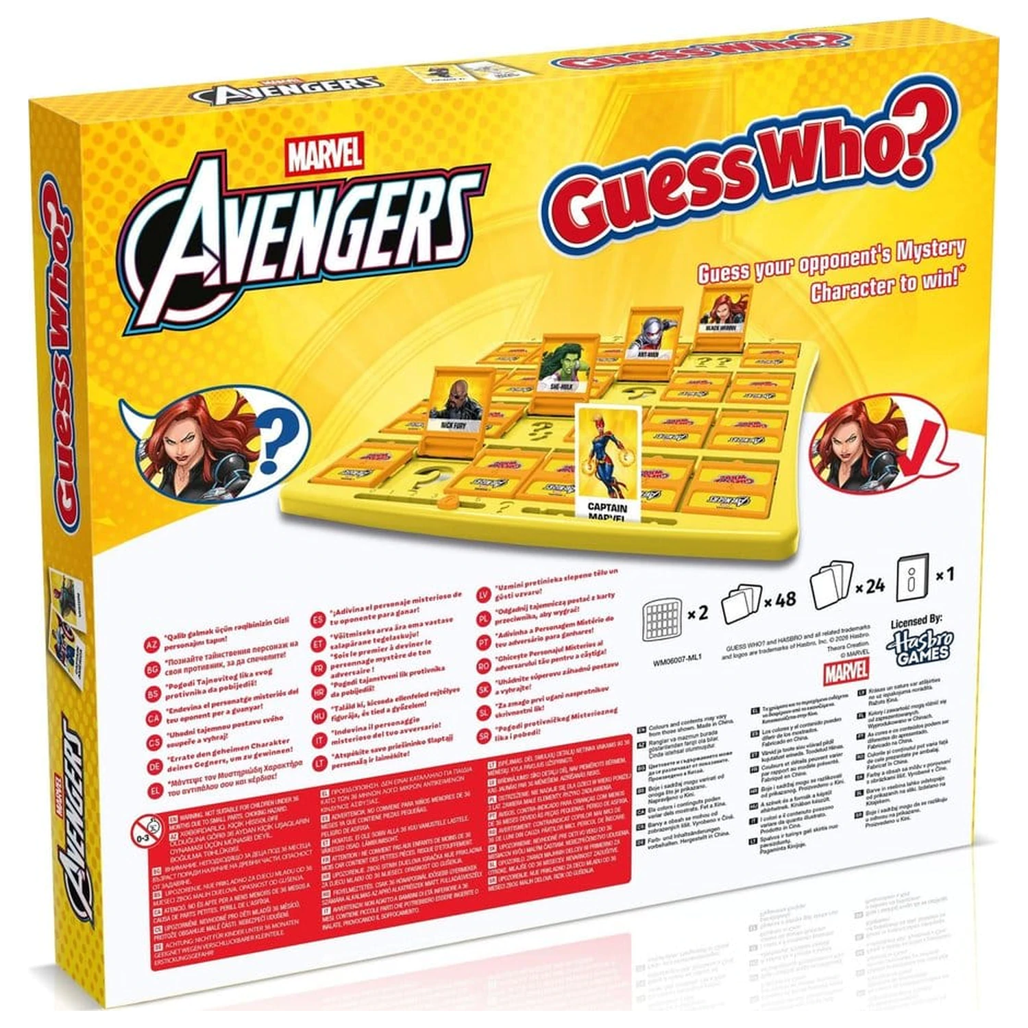 Marvel Gra Planszowa Guess Who? Avengers zdjęcie produktu