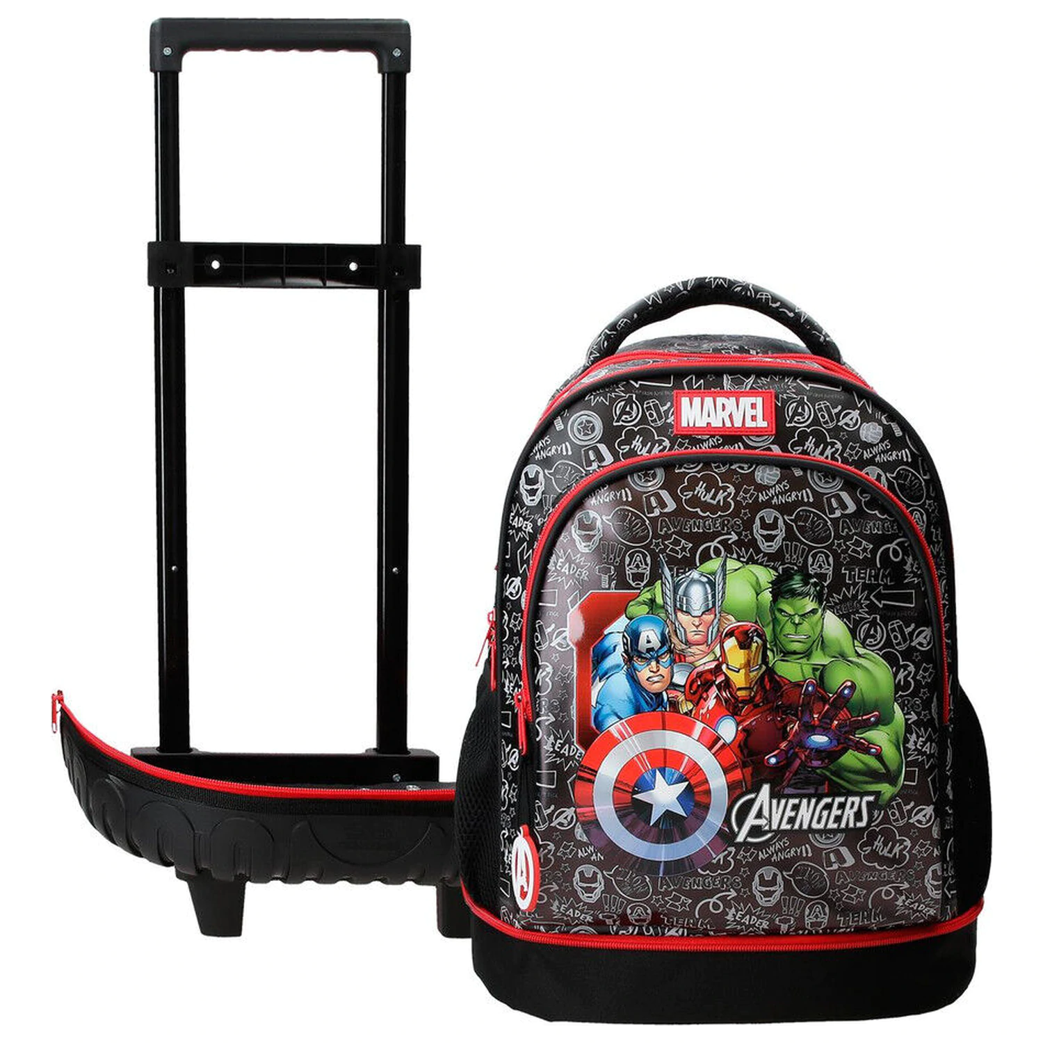 Marvel Avengers Team wyjmowany kompaktowy wózek 43cm zdjęcie produktu