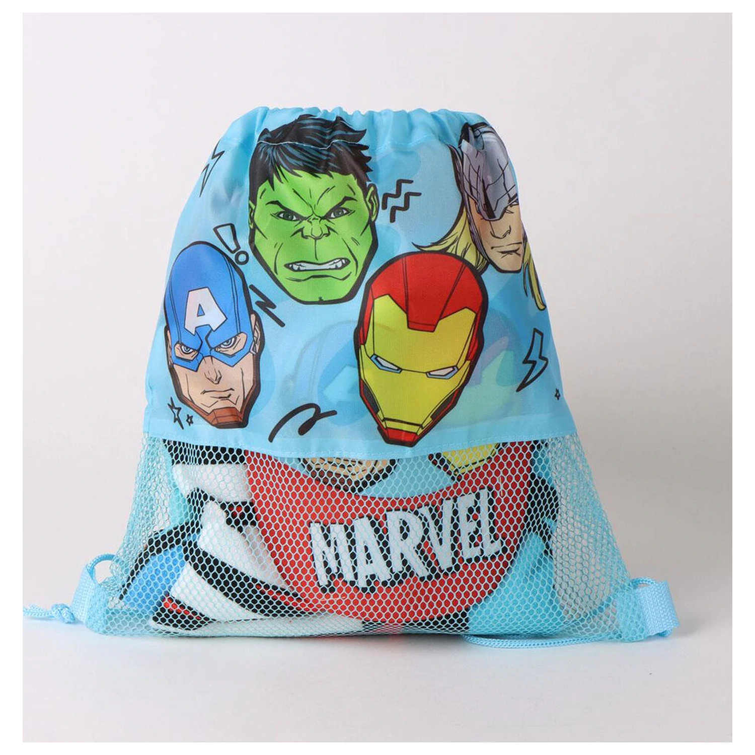 Ręcznik Marvel Avengers + torba + czapka zestaw zdjęcie produktu