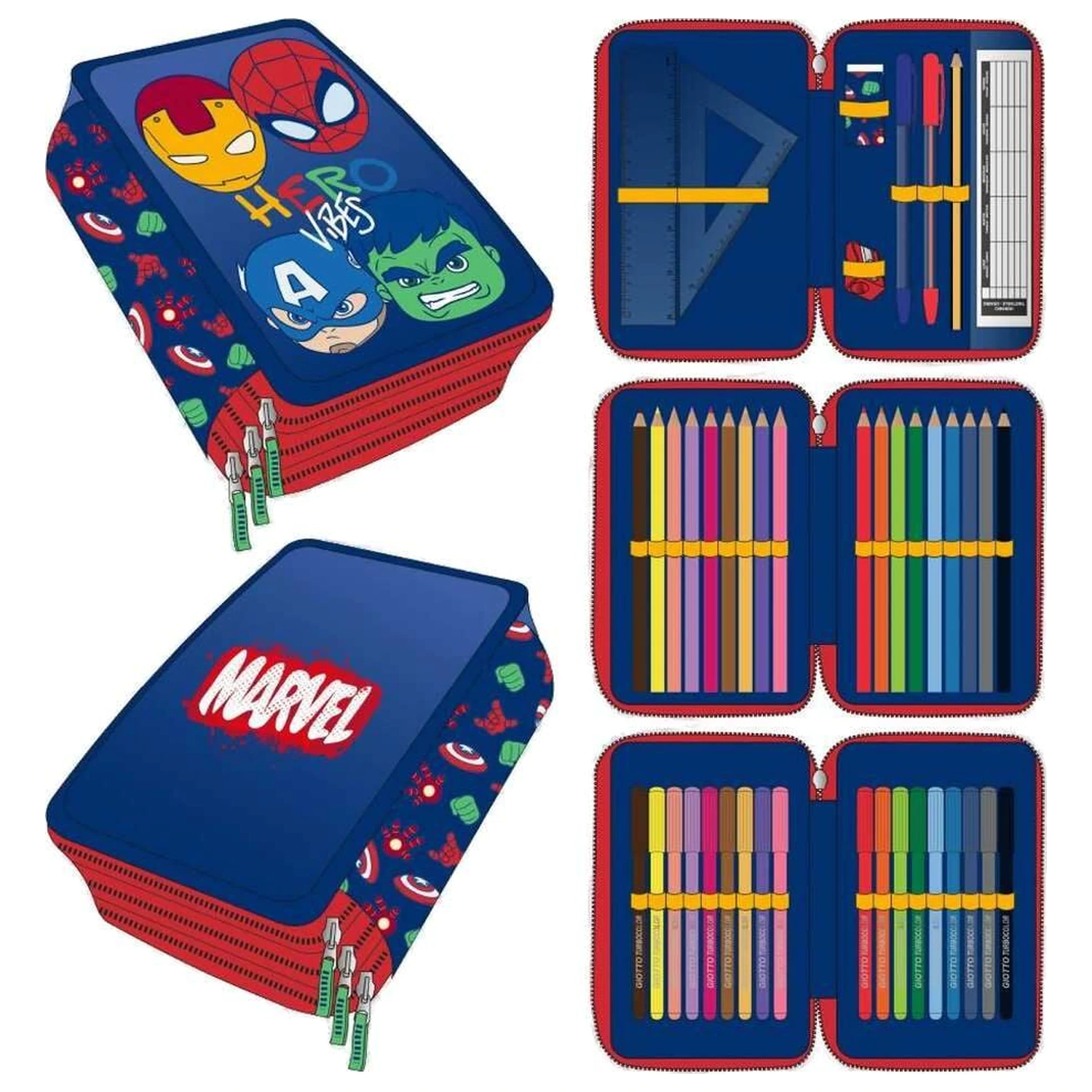 Potrójny piórnik Marvel Avengers zdjęcie produktu