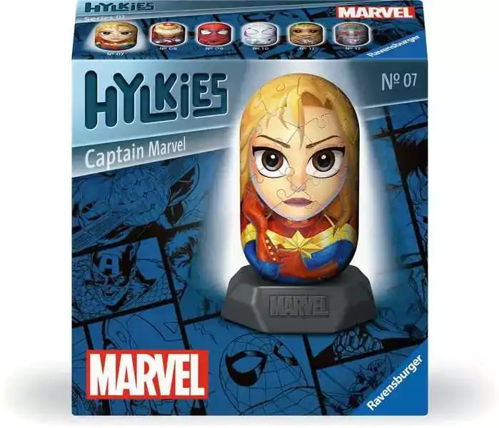 Marvel 3D Puzzle Captain Marvel Hylkies (54 elementy) zdjęcie produktu