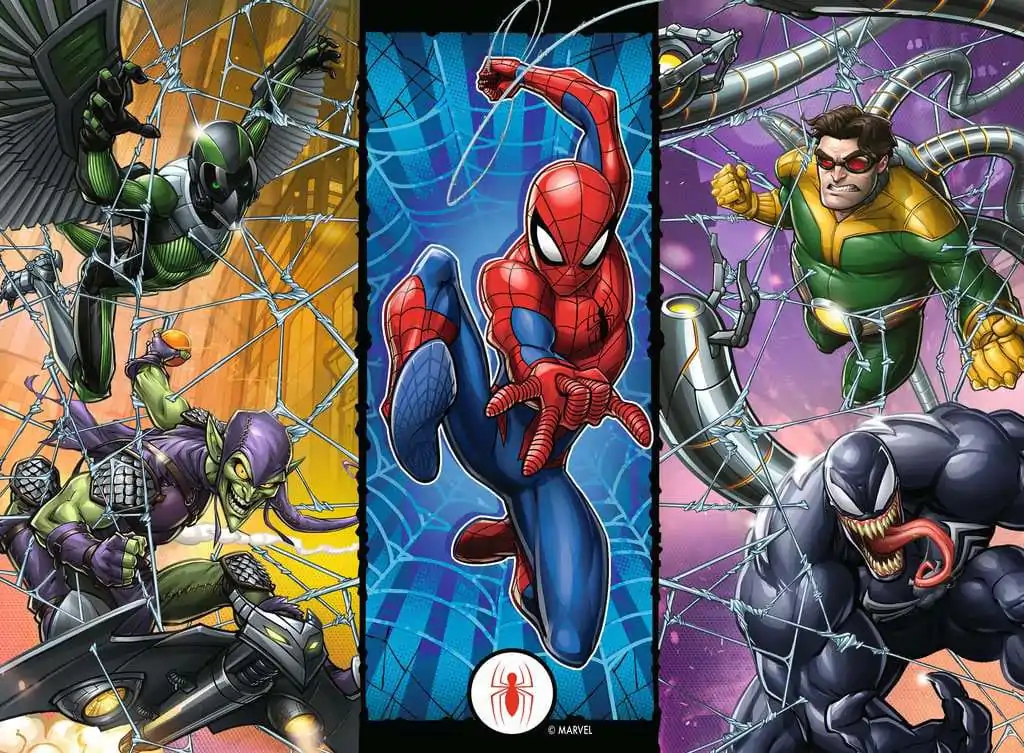 Marvel Children's Jigsaw Puzzle XXL Świat Spider-Mana (300 elementów) zdjęcie produktu