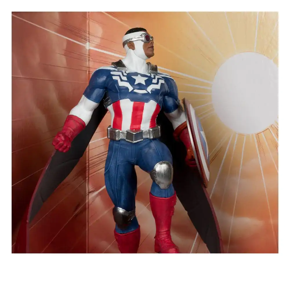 Marvel Collection PVC Statua 1/10 Kapitan Ameryka (All-New Captain America #1) 17 cm zdjęcie produktu