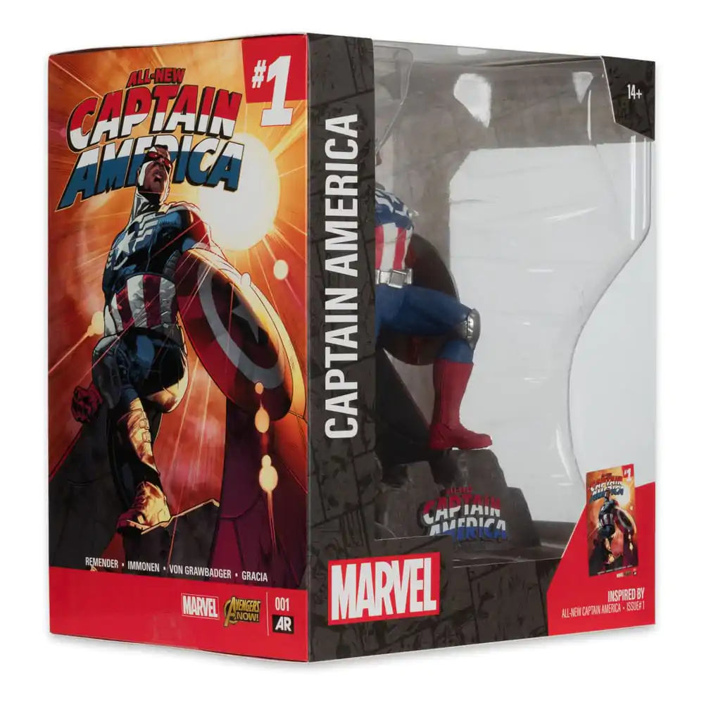 Marvel Collection PVC Statua 1/10 Kapitan Ameryka (All-New Captain America #1) 17 cm zdjęcie produktu