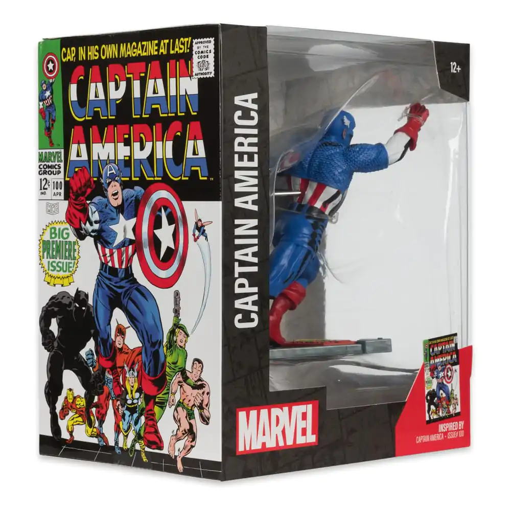 Marvel Collection PVC Statuetka 1/10 Captain America (Captain America #100) 12 cm zdjęcie produktu