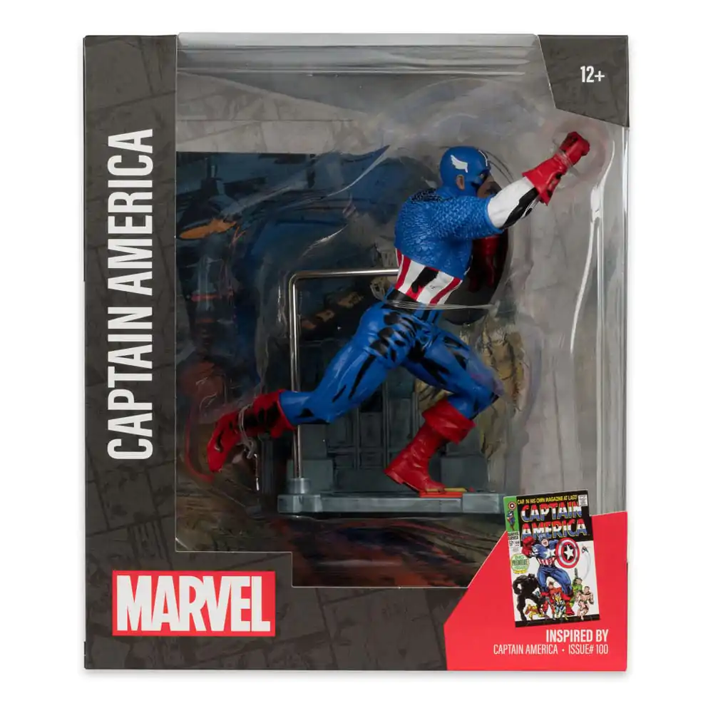 Marvel Collection PVC Statuetka 1/10 Captain America (Captain America #100) 12 cm zdjęcie produktu