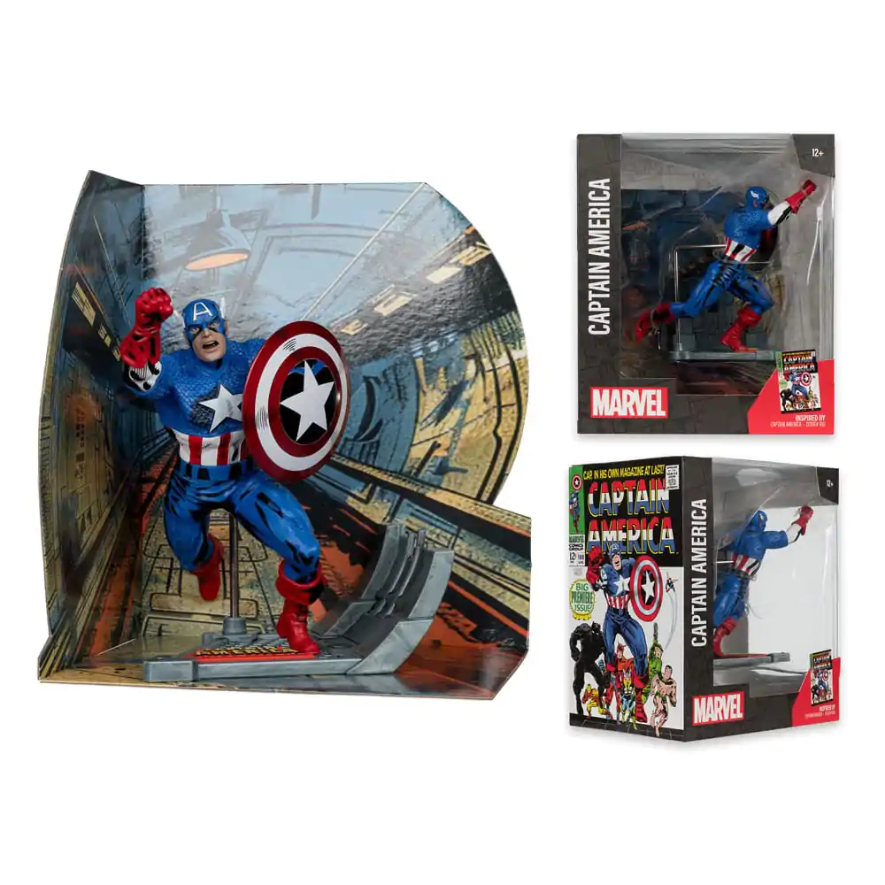 Marvel Collection PVC Statuetka 1/10 Captain America (Captain America #100) 12 cm zdjęcie produktu