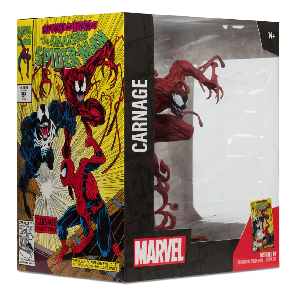 Marvel Collection PVC Statua 1/10 Carnage (The Amazing Spider-Man #362) 18 cm zdjęcie produktu