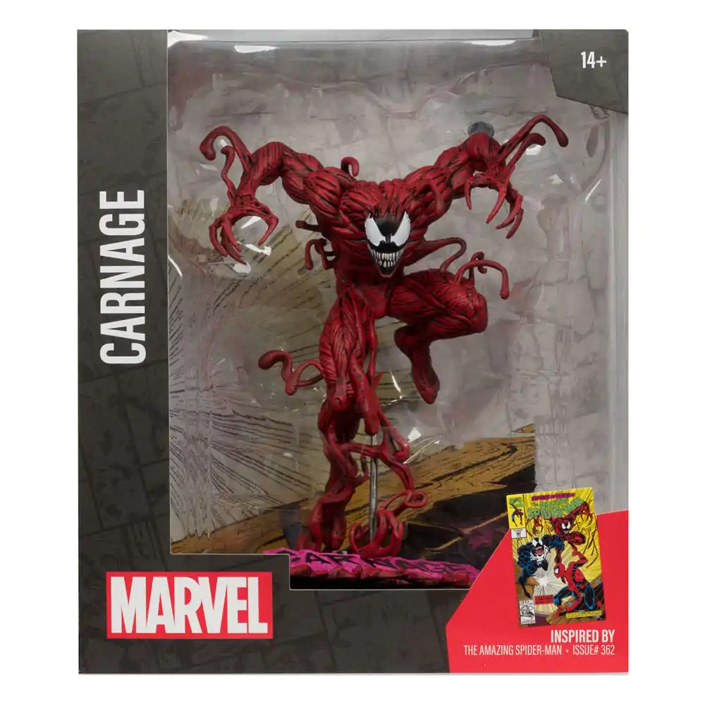 Marvel Collection PVC Statua 1/10 Carnage (The Amazing Spider-Man #362) 18 cm zdjęcie produktu