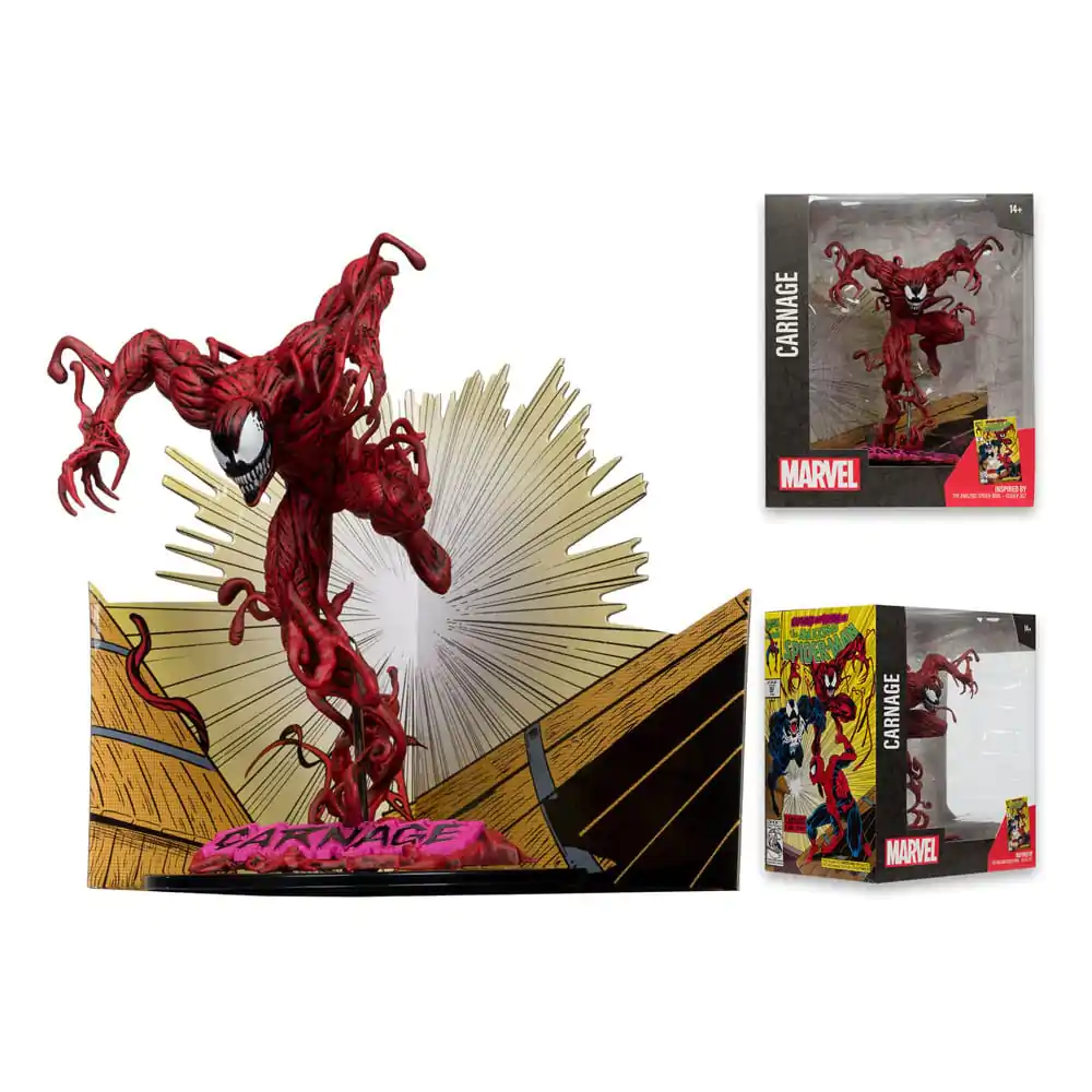 Marvel Collection PVC Statua 1/10 Carnage (The Amazing Spider-Man #362) 18 cm zdjęcie produktu