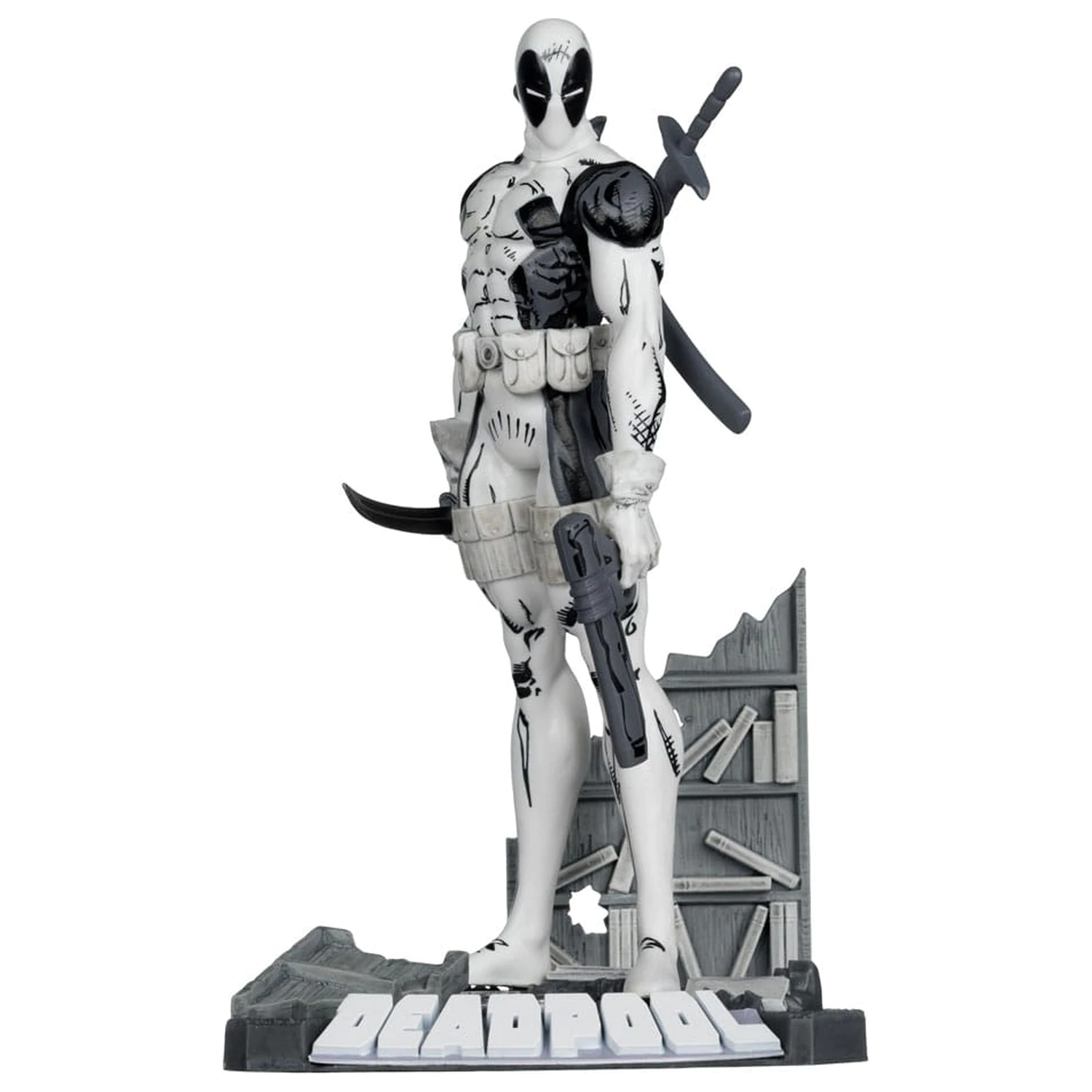 Marvel Collection Statuetka PCV 1/10 Deadpool (The New Mutants #98) (Line Art) (Gold Label) 17 cm zdjęcie produktu