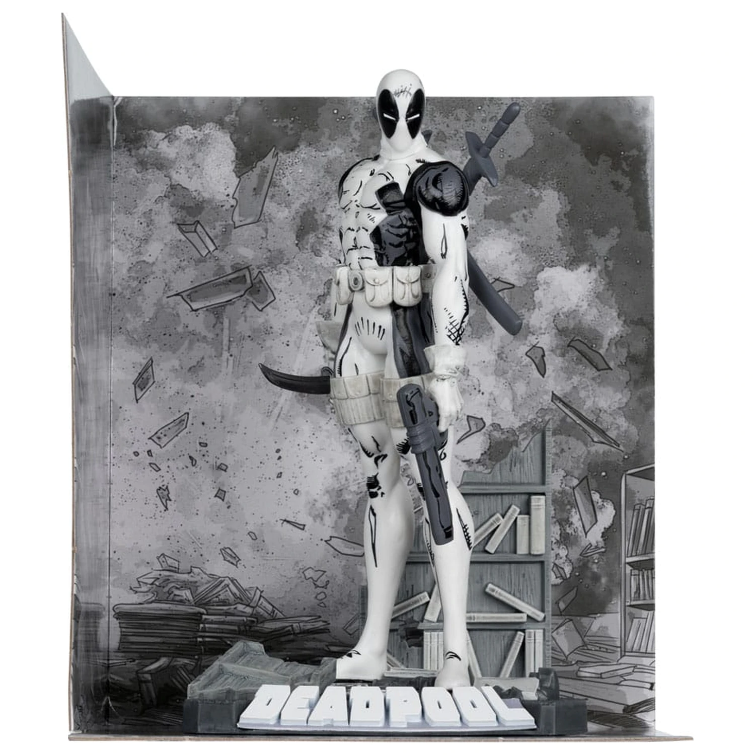 Marvel Collection Statuetka PCV 1/10 Deadpool (The New Mutants #98) (Line Art) (Gold Label) 17 cm zdjęcie produktu