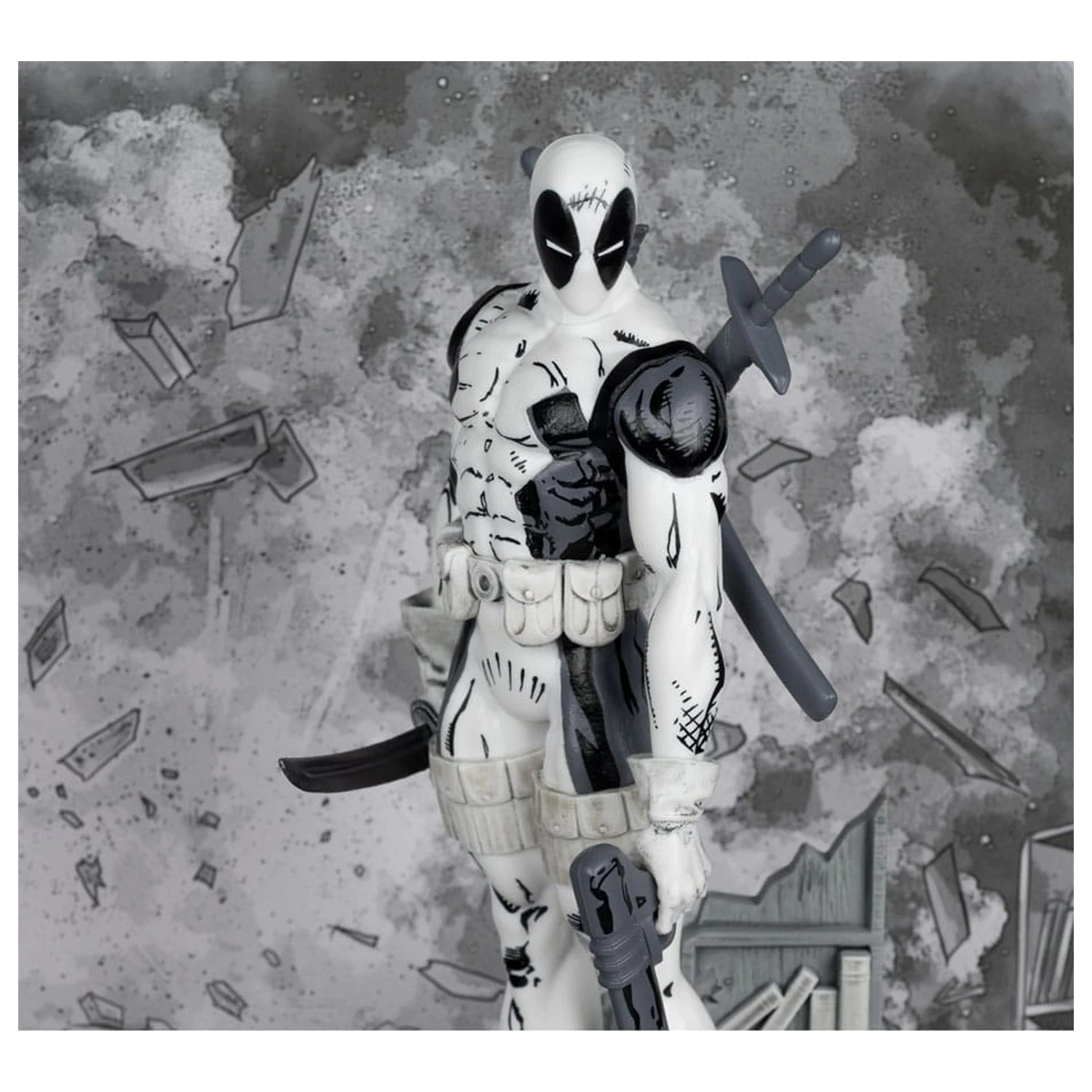 Marvel Collection Statuetka PCV 1/10 Deadpool (The New Mutants #98) (Line Art) (Gold Label) 17 cm zdjęcie produktu