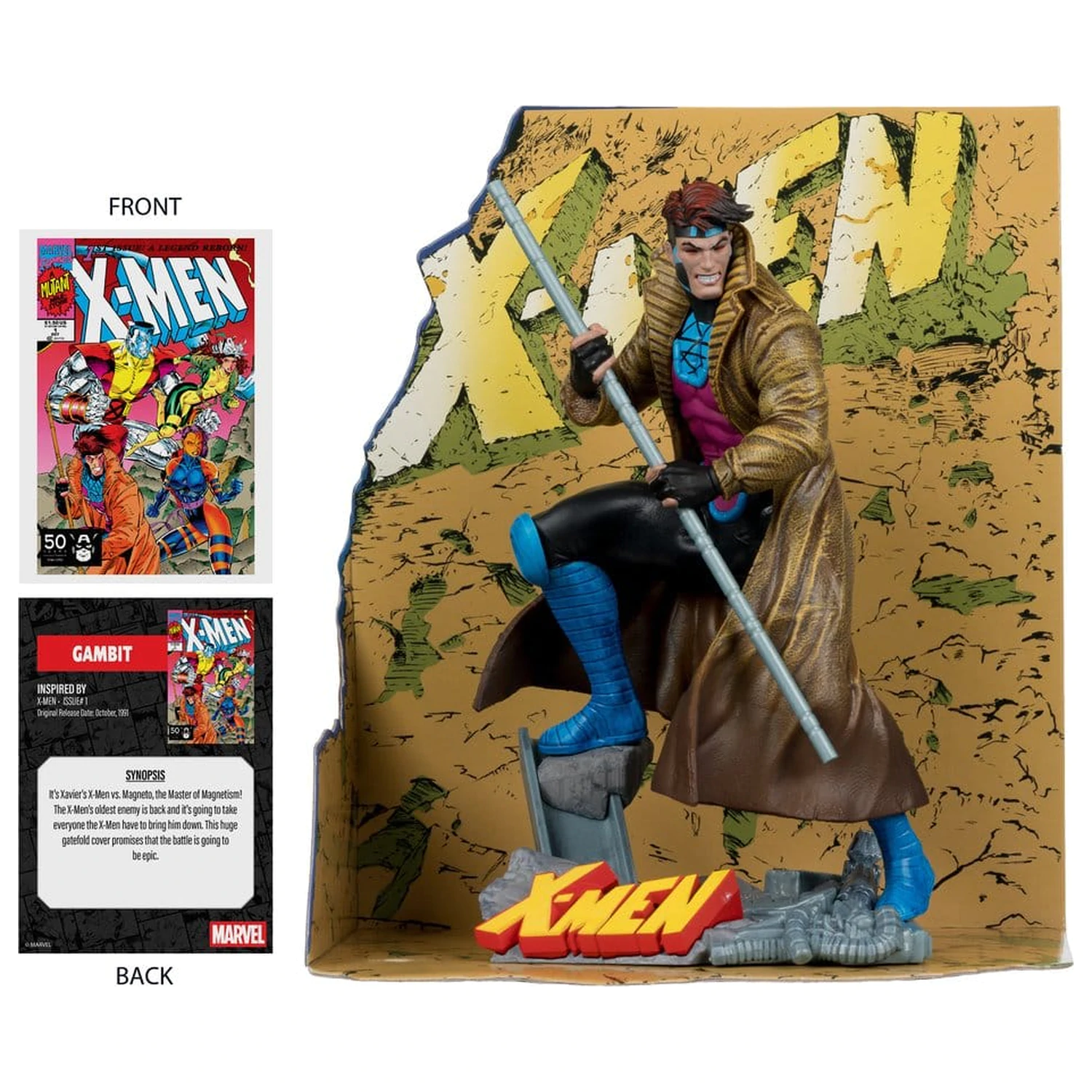 Kolekcja Marvel PVC Statuetka 1/10 Gambit (X-Men #1) 18 cm zdjęcie produktu