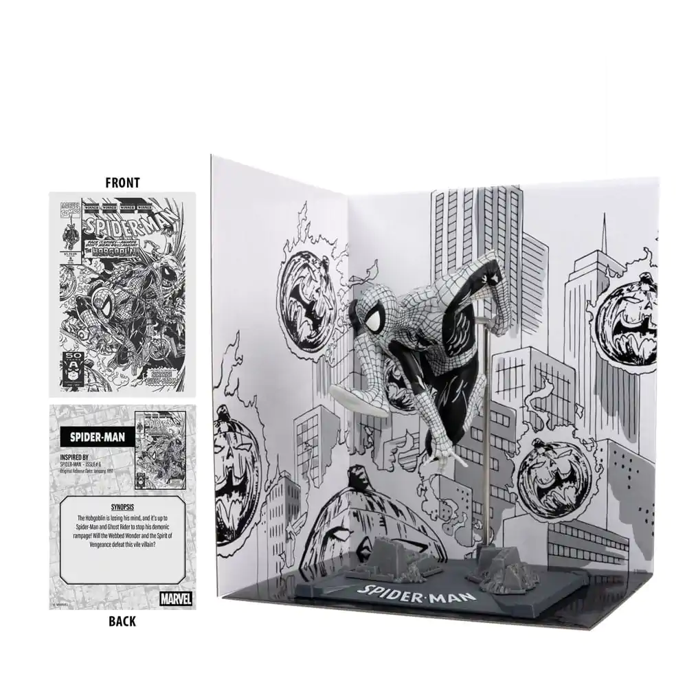 Marvel Collection PVC Statua 1/10 Spider-Man (Spider-Man #6)(Line Art)(Gold Label) 10 cm zdjęcie produktu