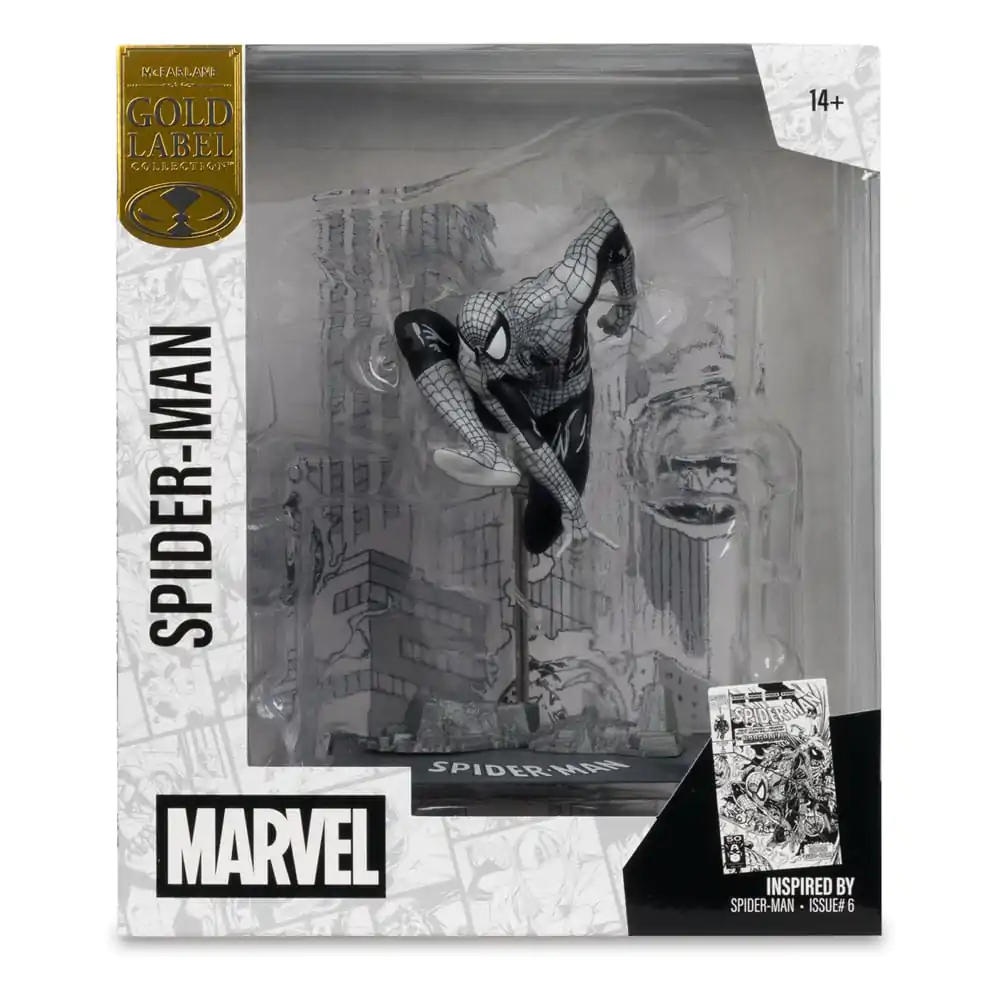Marvel Collection PVC Statua 1/10 Spider-Man (Spider-Man #6)(Line Art)(Gold Label) 10 cm zdjęcie produktu