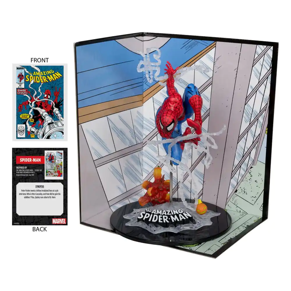 Marvel Collection PVC Statua 1/10 Spider-Man (The Amazing Spider-Man #302) 17 cm zdjęcie produktu