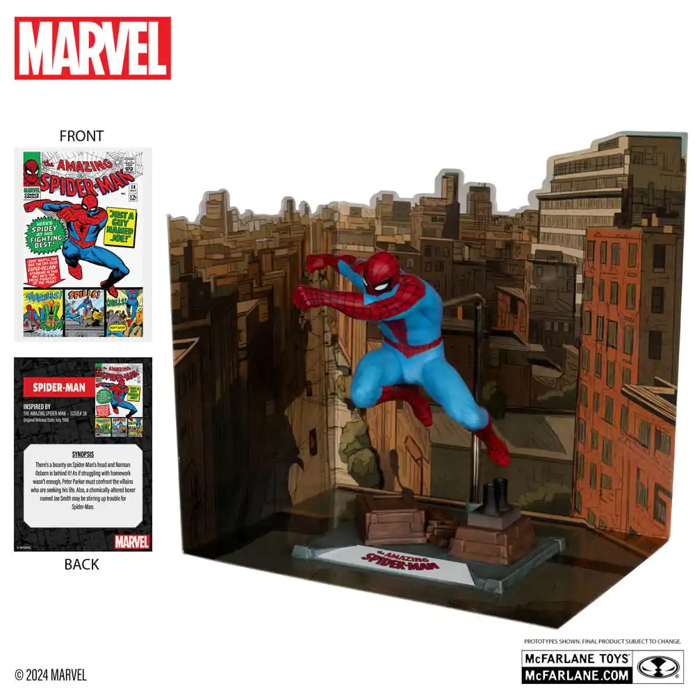 Marvel Collection Figurka PVC 1/10 Spider-Man (The Amazing Spider-Man #38) (Gold Label) 15 cm zdjęcie produktu