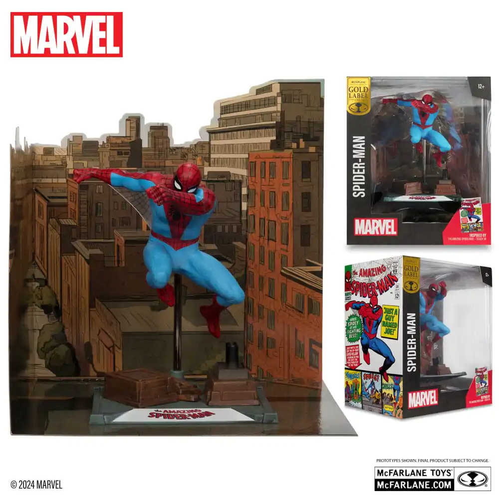 Marvel Collection Figurka PVC 1/10 Spider-Man (The Amazing Spider-Man #38) (Gold Label) 15 cm zdjęcie produktu