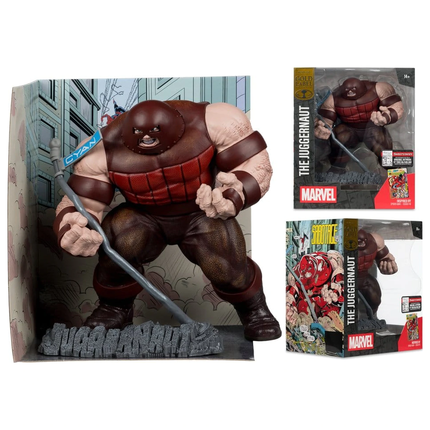 Kolekcja Marvel figurka PVC 1/10 The Juggernaut (Spider-Man #16) Gold Label 17 cm zdjęcie produktu