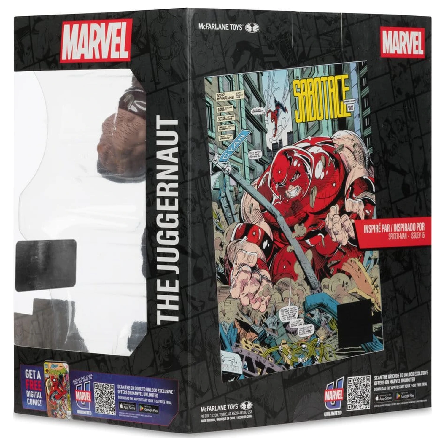 Kolekcja Marvel figurka PVC 1/10 The Juggernaut (Spider-Man #16) Gold Label 17 cm zdjęcie produktu