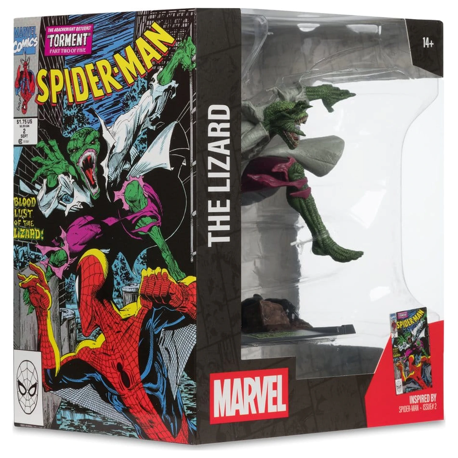 Marvel Collection Statua PVC 1/10 The Lizard (Spider-Man #2) 15 cm zdjęcie produktu