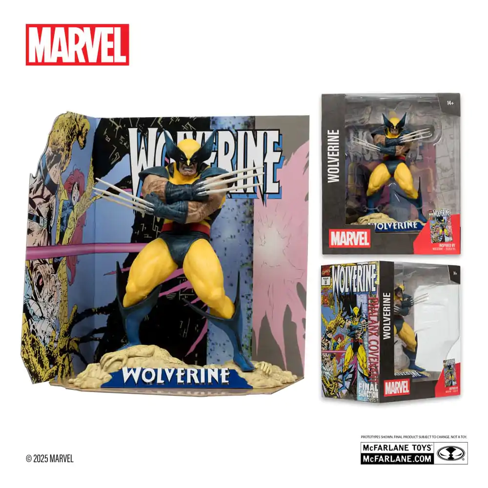 Marvel Collection PVC Statue 1/10 Wolverine (Wolverine #85) 17 cm zdjęcie produktu