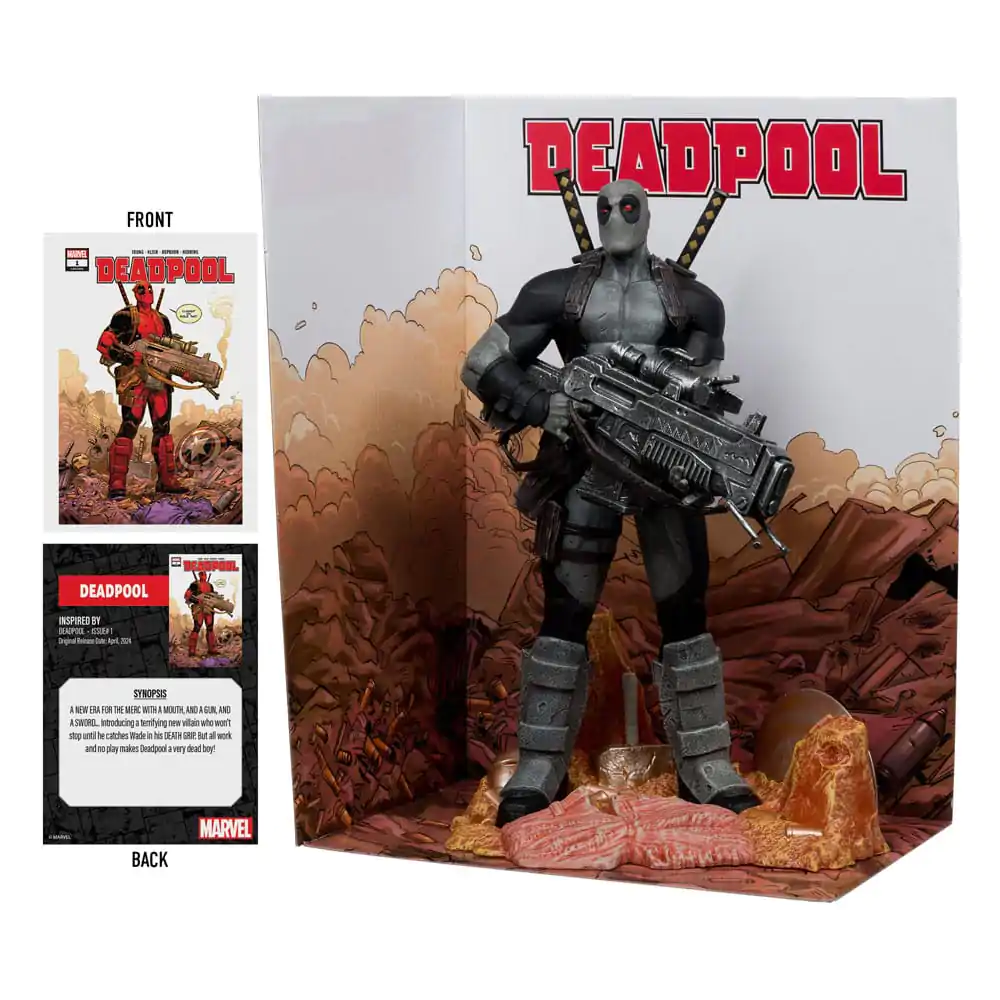Kolekcja Marvel Statuetka PCW 1/6 Deadpool (Deadpool #1) (Szary Garnitur Chase) 27 cm zdjęcie produktu