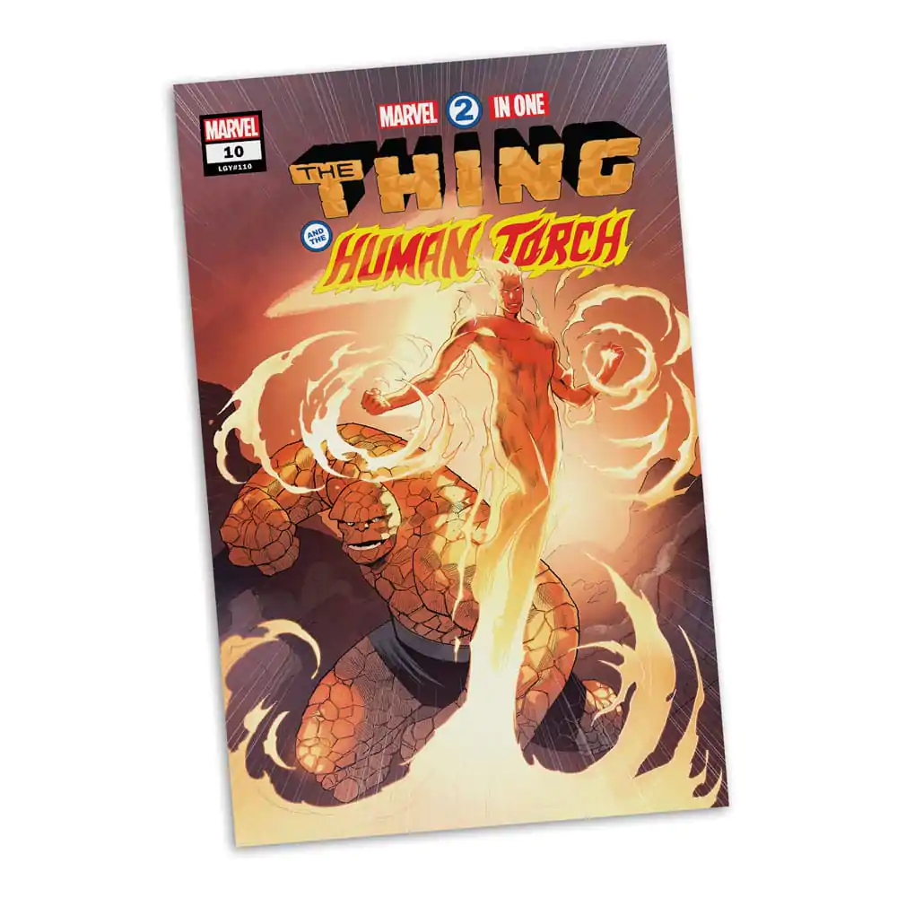 Marvel Collection PVC Statuetka 1/6 Human Torch (Marvel 2 in 1 #10) 29 cm zdjęcie produktu
