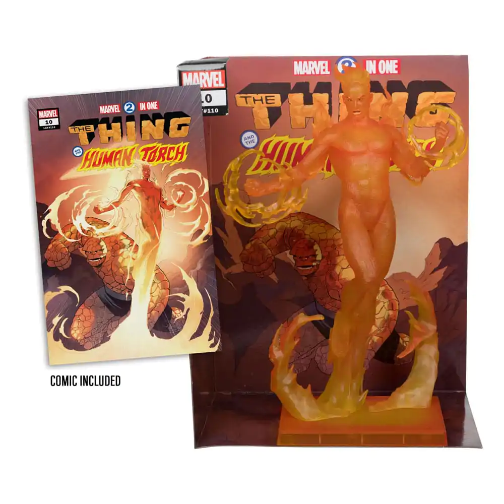 Marvel Collection PVC Statuetka 1/6 Human Torch (Marvel 2 in 1 #10) 29 cm zdjęcie produktu