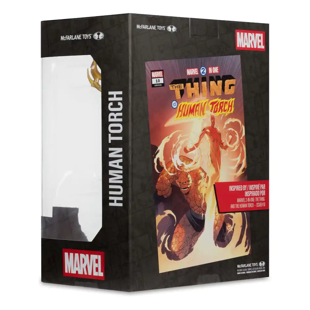 Marvel Collection PVC Statuetka 1/6 Human Torch (Marvel 2 in 1 #10) 29 cm zdjęcie produktu