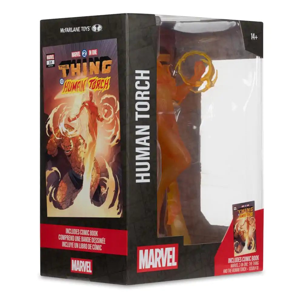 Marvel Collection PVC Statuetka 1/6 Human Torch (Marvel 2 in 1 #10) 29 cm zdjęcie produktu
