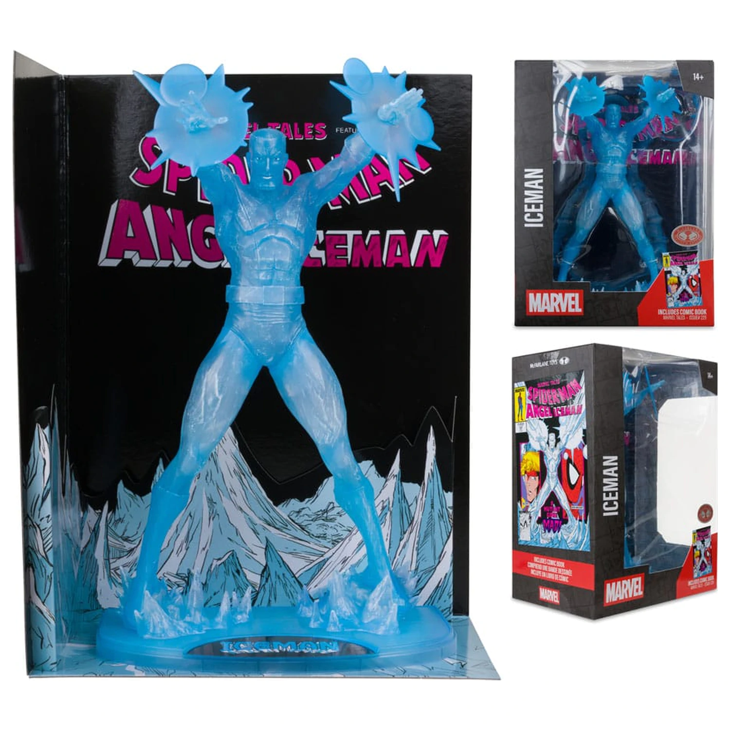 Kolekcja Marvela Statuetka PCV 1/6 Iceman (Marvel Tales #229) (Red Platinum Edition) 29 cm zdjęcie produktu