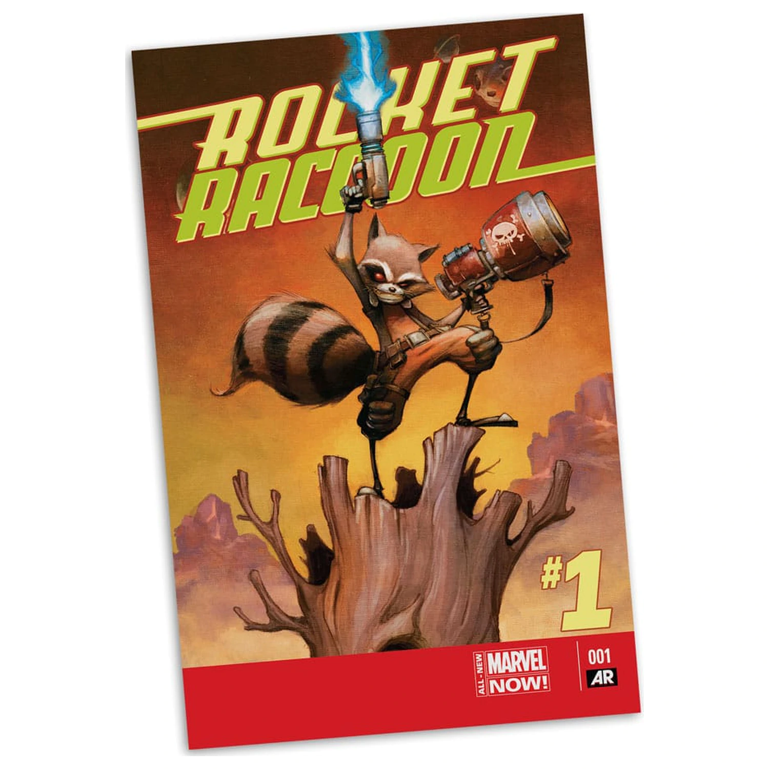 Marvel Collection PVC Statua 1/6 Rocket Racoon (Rocket Racoon: A Chasing Tale #1) 18 cm zdjęcie produktu