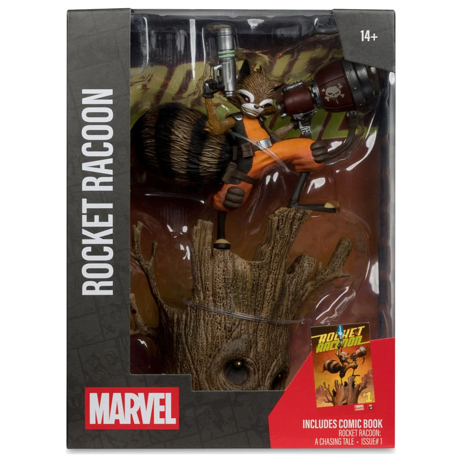 Marvel Collection PVC Statua 1/6 Rocket Racoon (Rocket Racoon: A Chasing Tale #1) 18 cm zdjęcie produktu