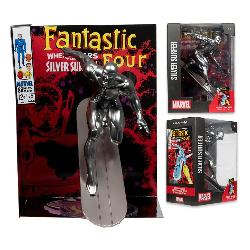 Marvel Collection PVC Statua 1/6 Silver Surfer (Fantastic Four #72) 25 cm zdjęcie produktu