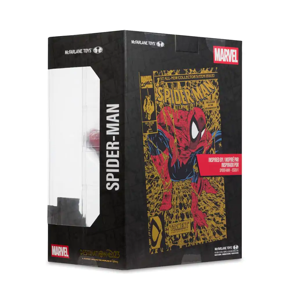 Marvel Collection PVC Statuetka 1/6 Spider-Man (Spider-Man # 1) (Gold Edition) (Gold Label) 15 cm zdjęcie produktu